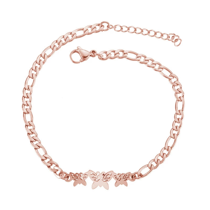 Pulsera Alfabeto Animal Acero Titanio al por mayor